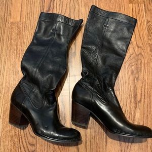 Frye slouch soft leather boots